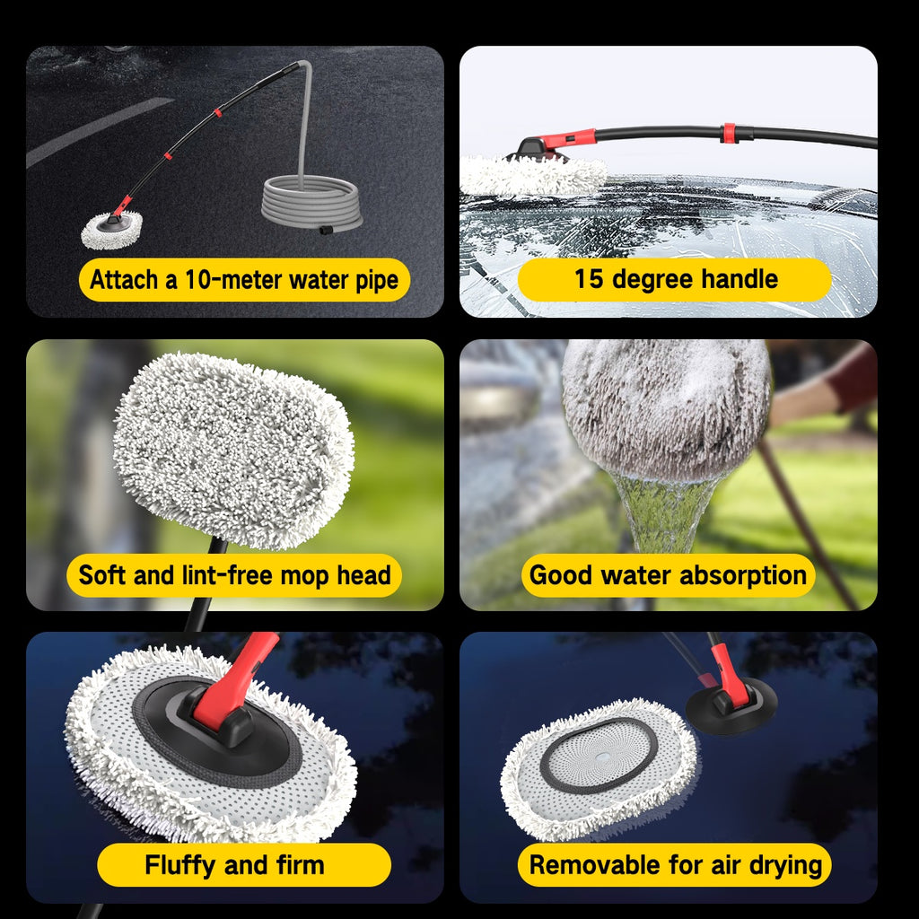 Portable 41-inch Automatic Water Car Wash Mop